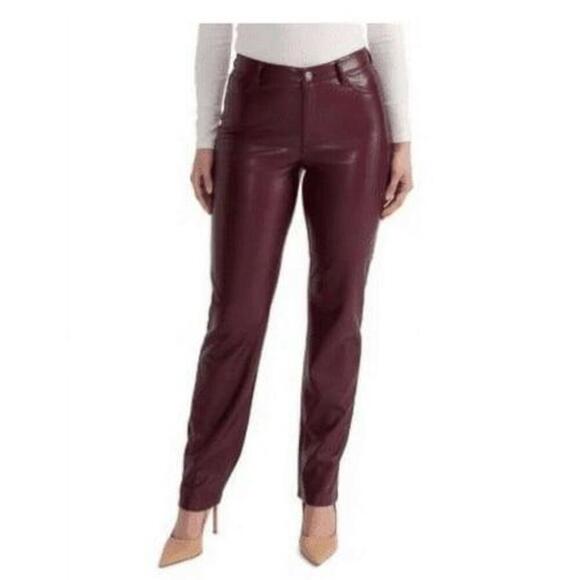 Joie Limited Edition Ladies Pant Burgundy | 10 - Picture 1 of 12